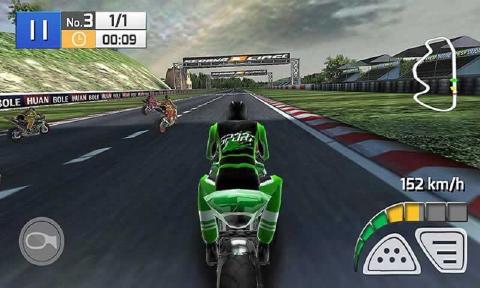 真实摩托车竞赛3D游戏