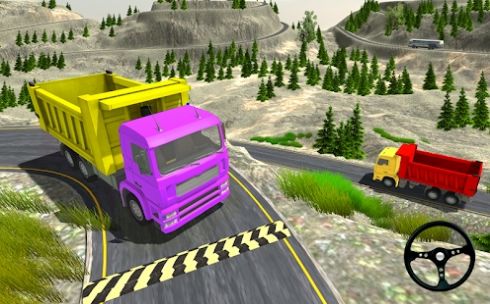 卡车模拟器山货运卡车3D
