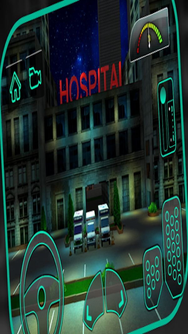 救护车停车模拟器游戏