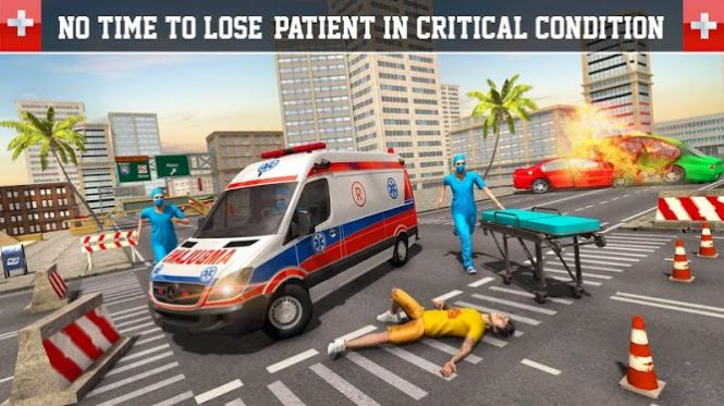 紧急救护车救援驾驶模拟器