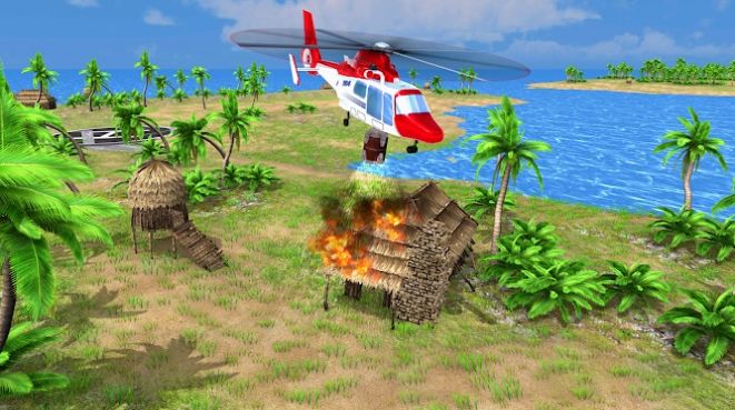 直升机救援飞行模拟器3D