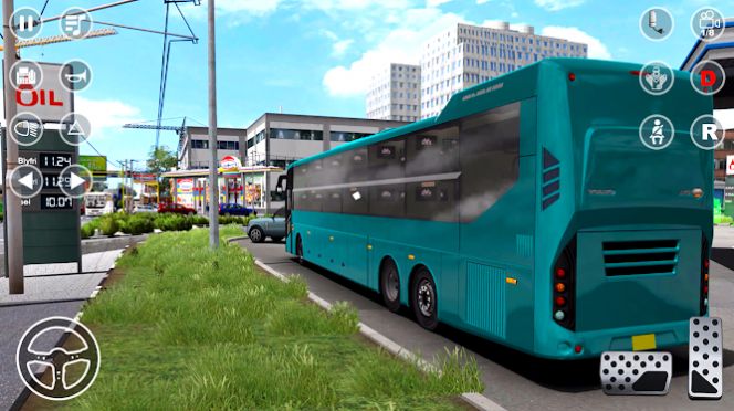 城市教练巴士停车模拟器2021