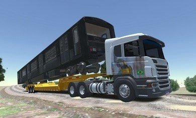 卡车头驾驶模拟器内置模组  