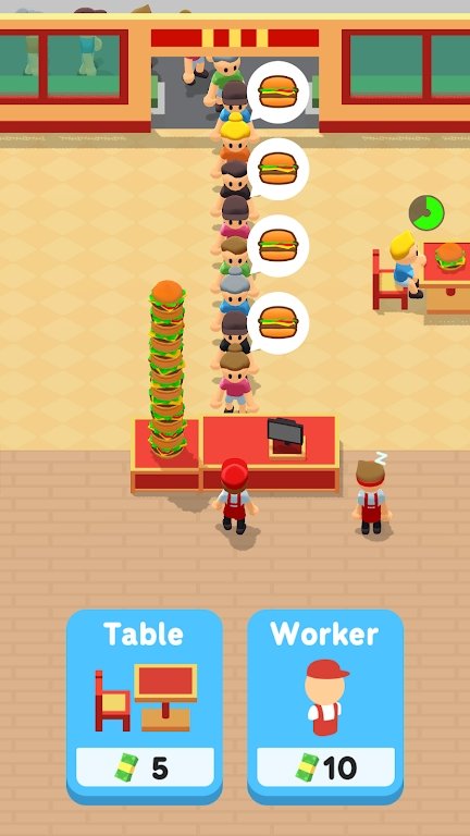 模拟汉堡小店